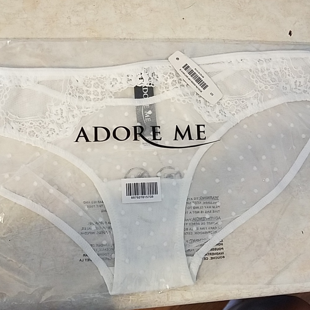 NWT - Adore Me Lace Hipsters - Size Small
